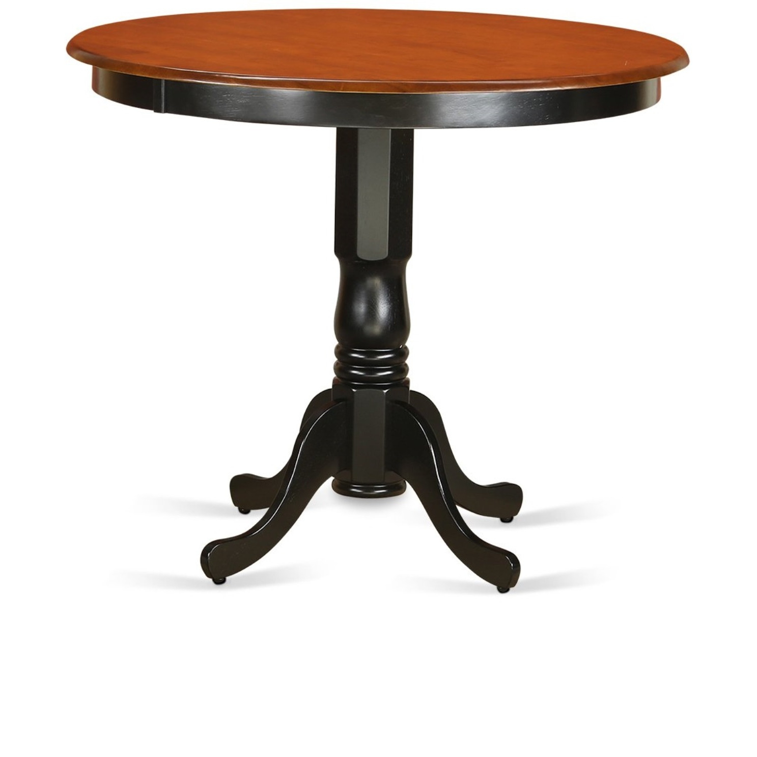 Trfa3-Blk-W 3 Pc Counter Height Dining Set - High Table And 2 Dining Chairs.