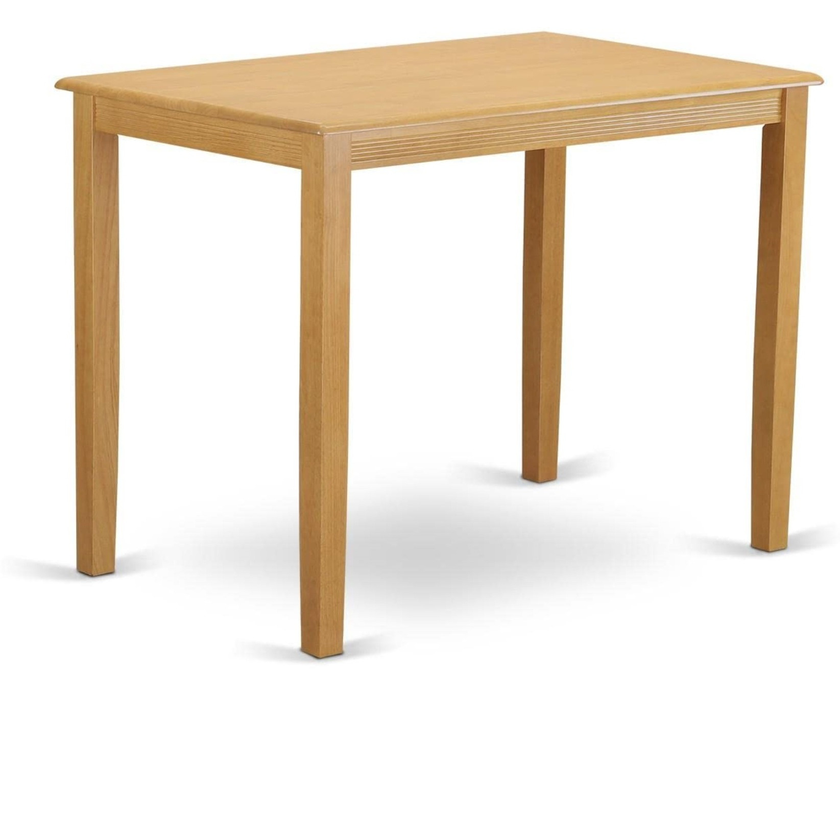 Yacf3-Oak-C 3 Pc Counter Height Set - Counter Height Table And 2 Dinette Chairs.