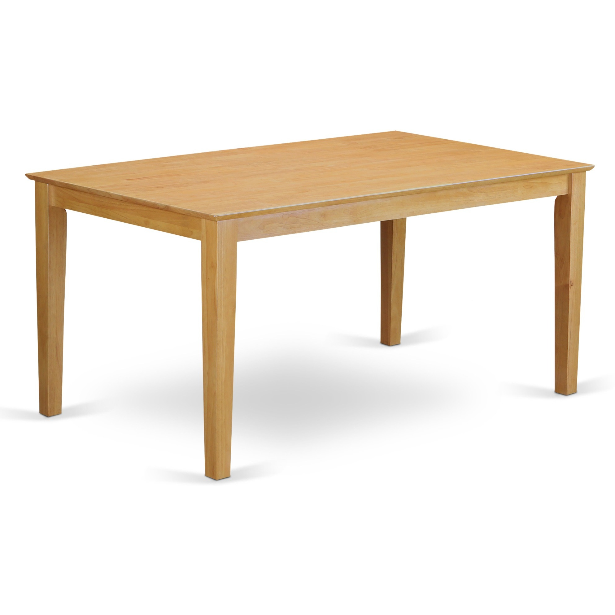 Cava7-Oak-W 7 Pc Dining Room Set - Dining Table And 6 Dining Chairs