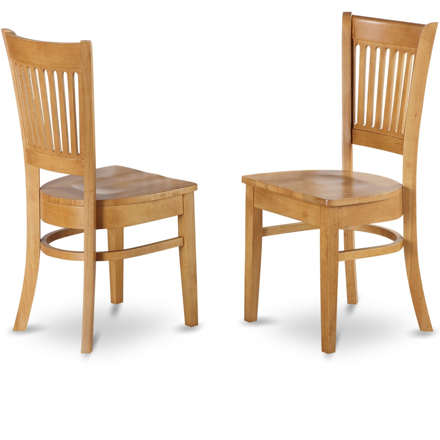 Cava7-Oak-W 7 Pc Dining Room Set - Dining Table And 6 Dining Chairs