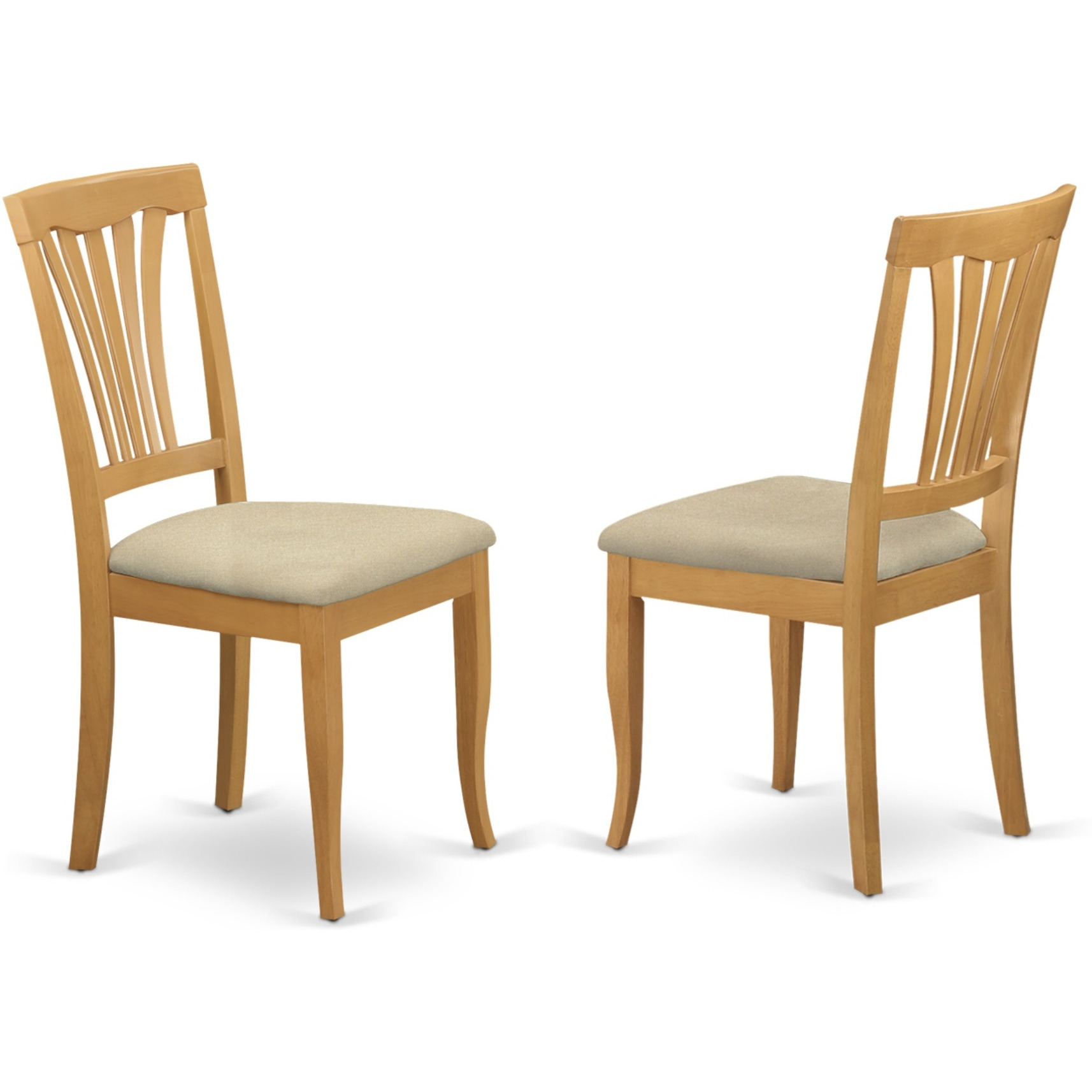 Oxav5-Oak-C 5 Pc Kitchen Table Set - Kitchen Dinette Table And 4 Dining Chairs
