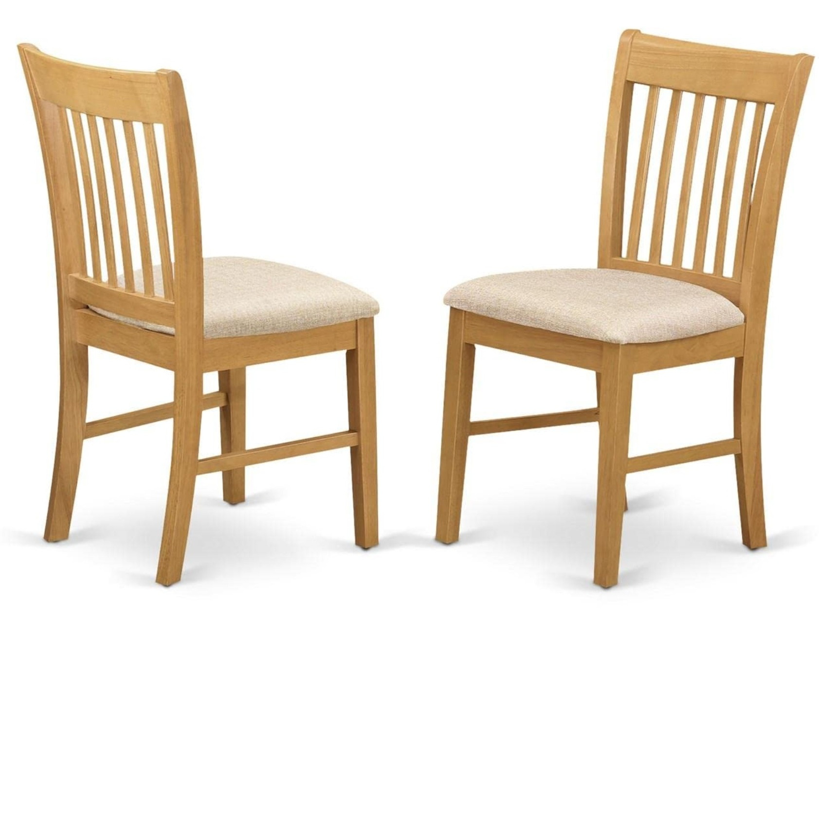 Oxno3-Oak-C 3 Pc Dining Room Set - Table And 2 Dinette Chairs