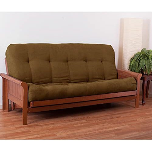Vitality 10-Inch Microsuede Full-Size Futon Mattress