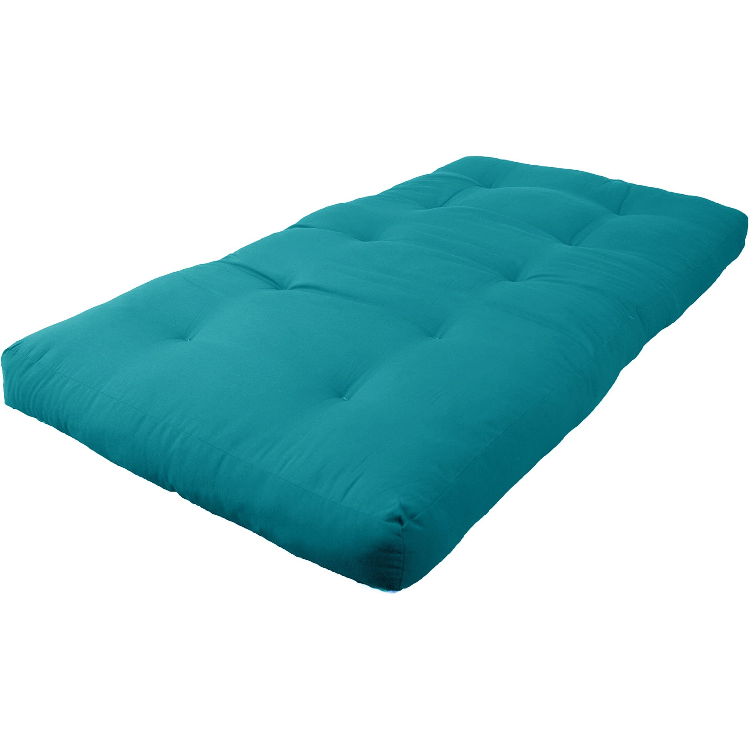 Blazing Needles Renewal 6-Inch Twill Twin-Size Futon Mattress - Tangerine Dream