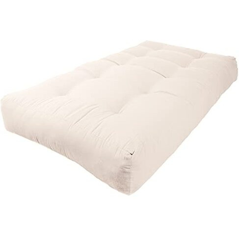 Vitality 9-Inch Microsuede Twin-Size Futon Mattress  9602-B-Tw-Eg