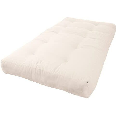 Vitality 8-Inch Microsuede Twin-Size Futon Mattress 9602-Tw-Eg