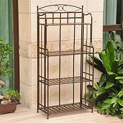 Santa Fe Nailhead 4-Tier Bakers Rack