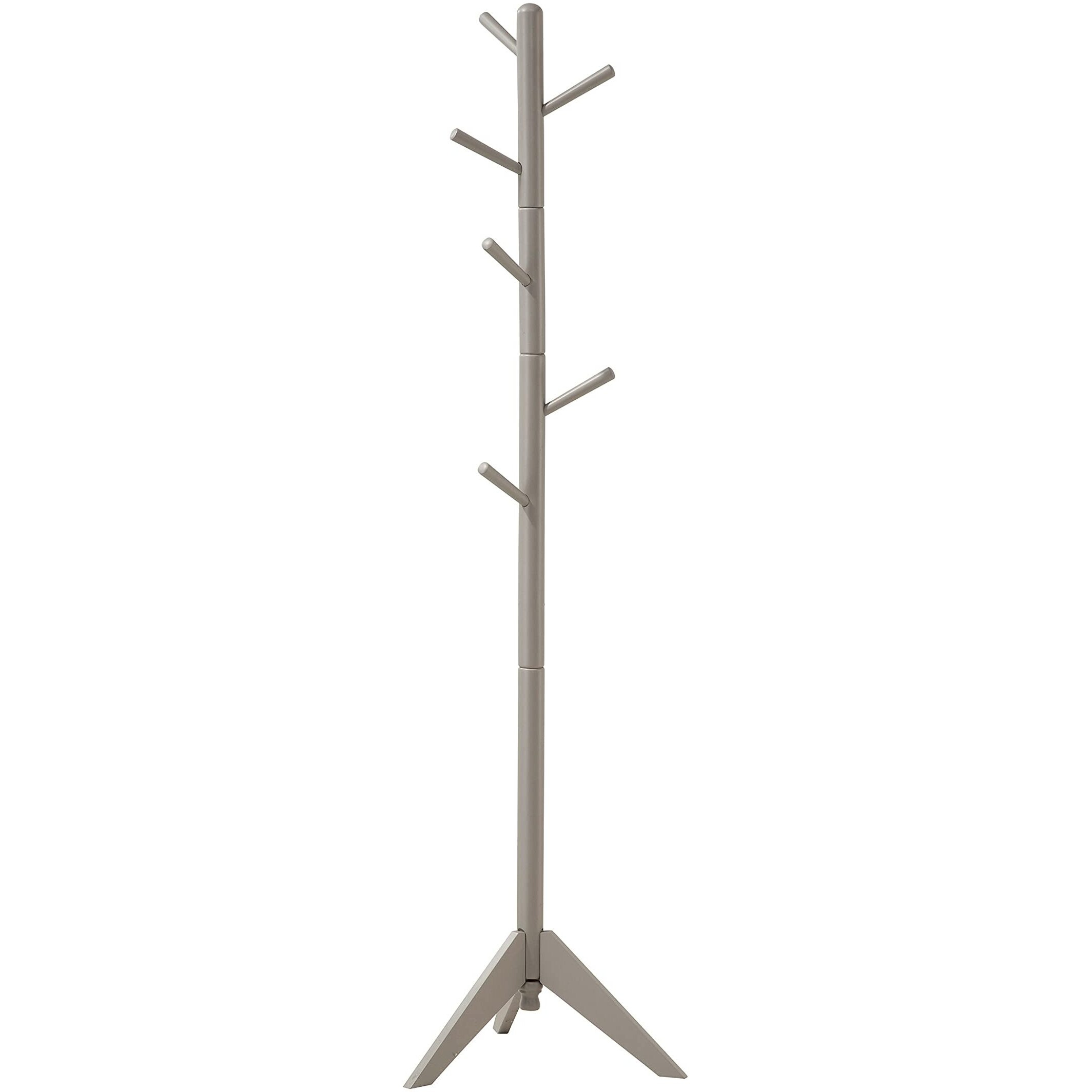 Traditional Grey Coat Rack