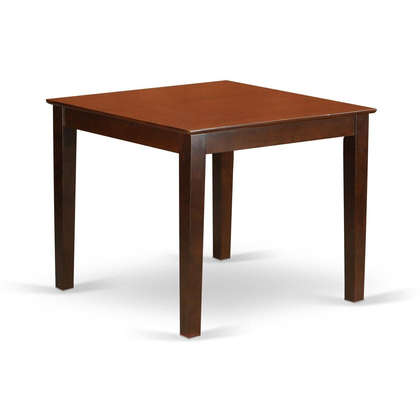 3  Pc  Dinette  Table  Set  With  A  Dining  Table  And  2  Dining  Chairs  In  Mahogany
