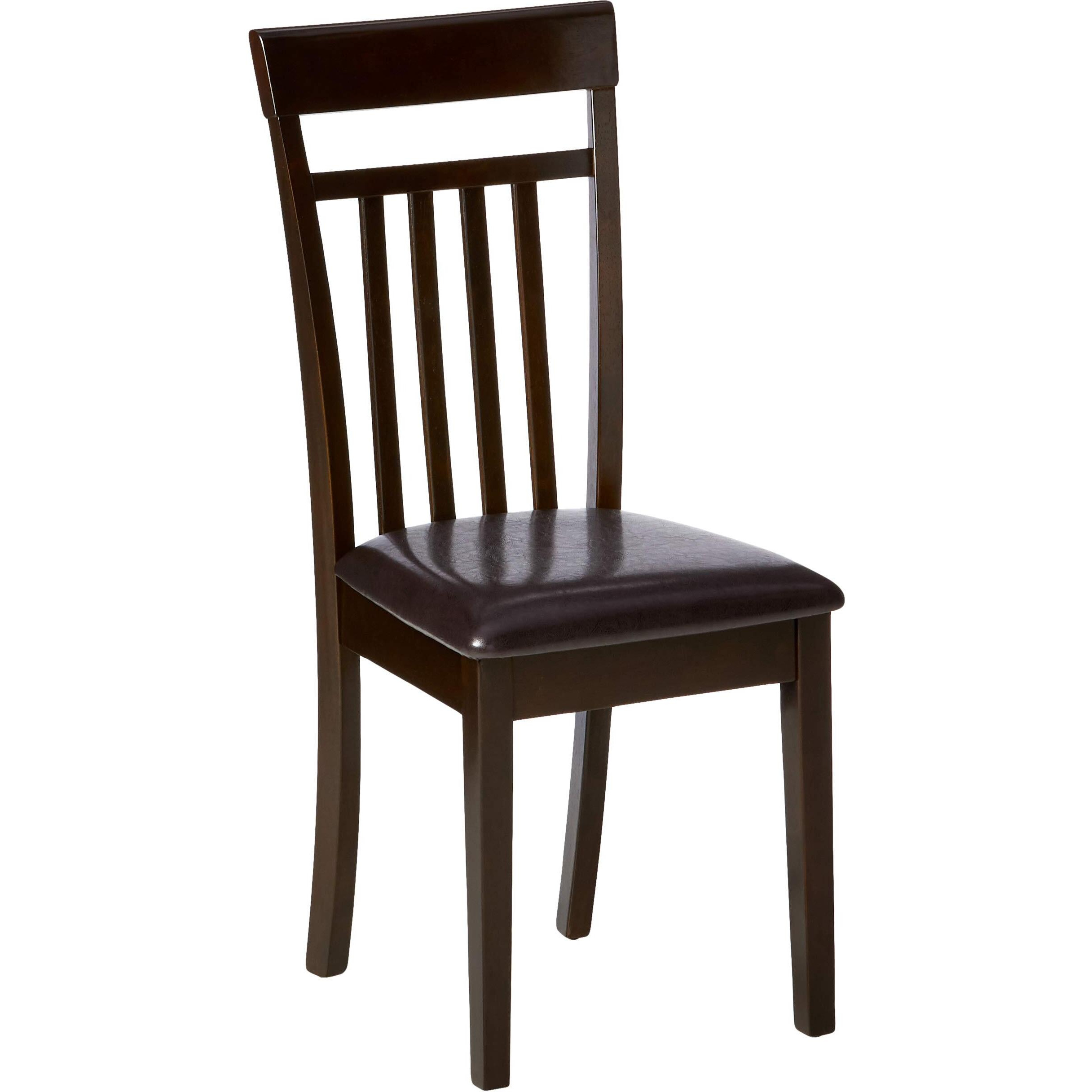 East West Furniture Cap6S-Cap-Lc Capri 6 Piece Kitchen Set Contains A Rectangle Table And 4 Faux Leather Dining Room Chairs With A Bench  36X60 Inch  Cappuccino