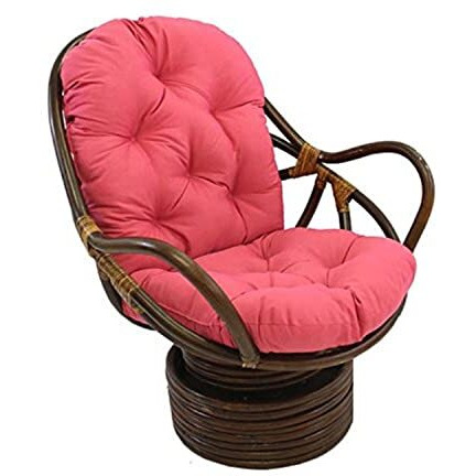 Swivel Rocker With Twill Cushion