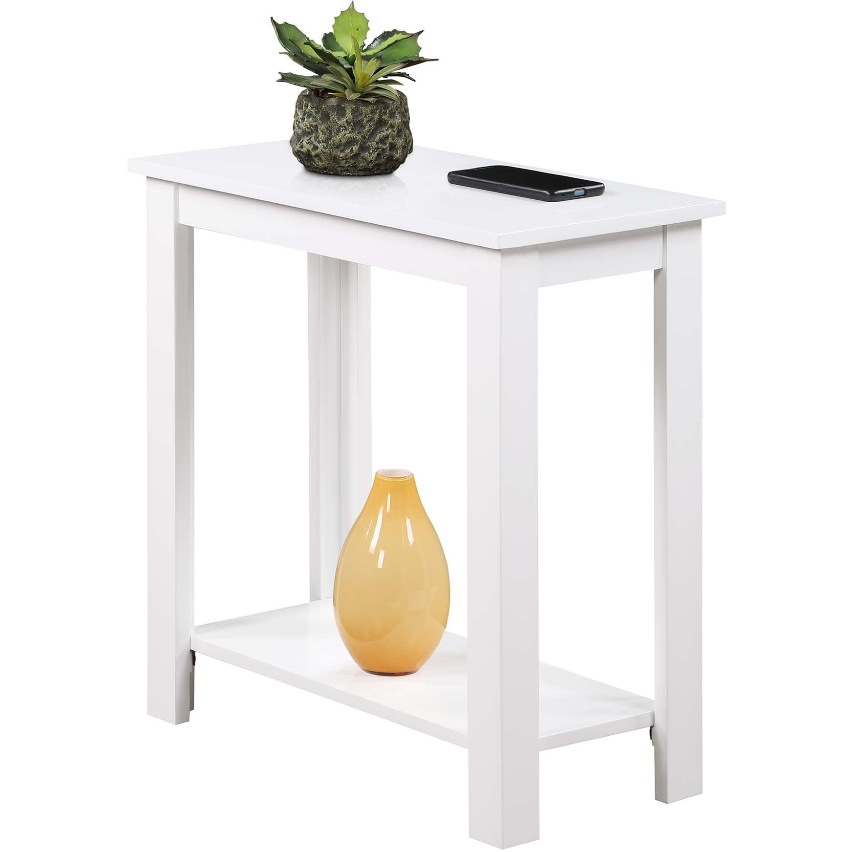 Designs2Go Baja Chairside End Table With Shelf