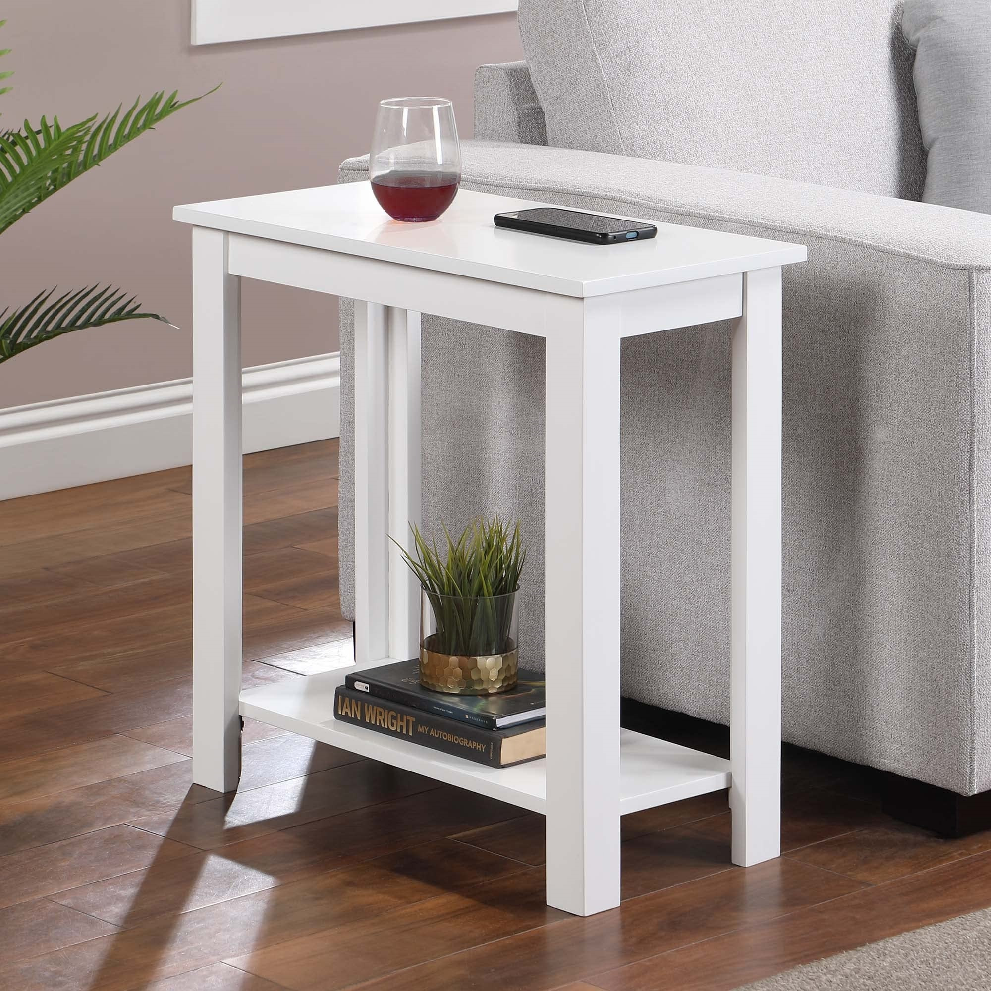 Designs2Go Baja Chairside End Table With Shelf
