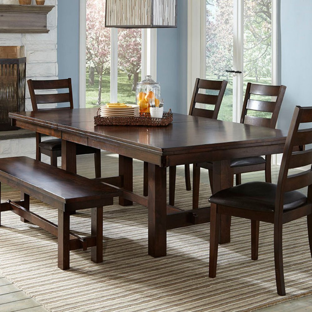 Kona 44 X 76-92 Dining Table With Trestle Base
