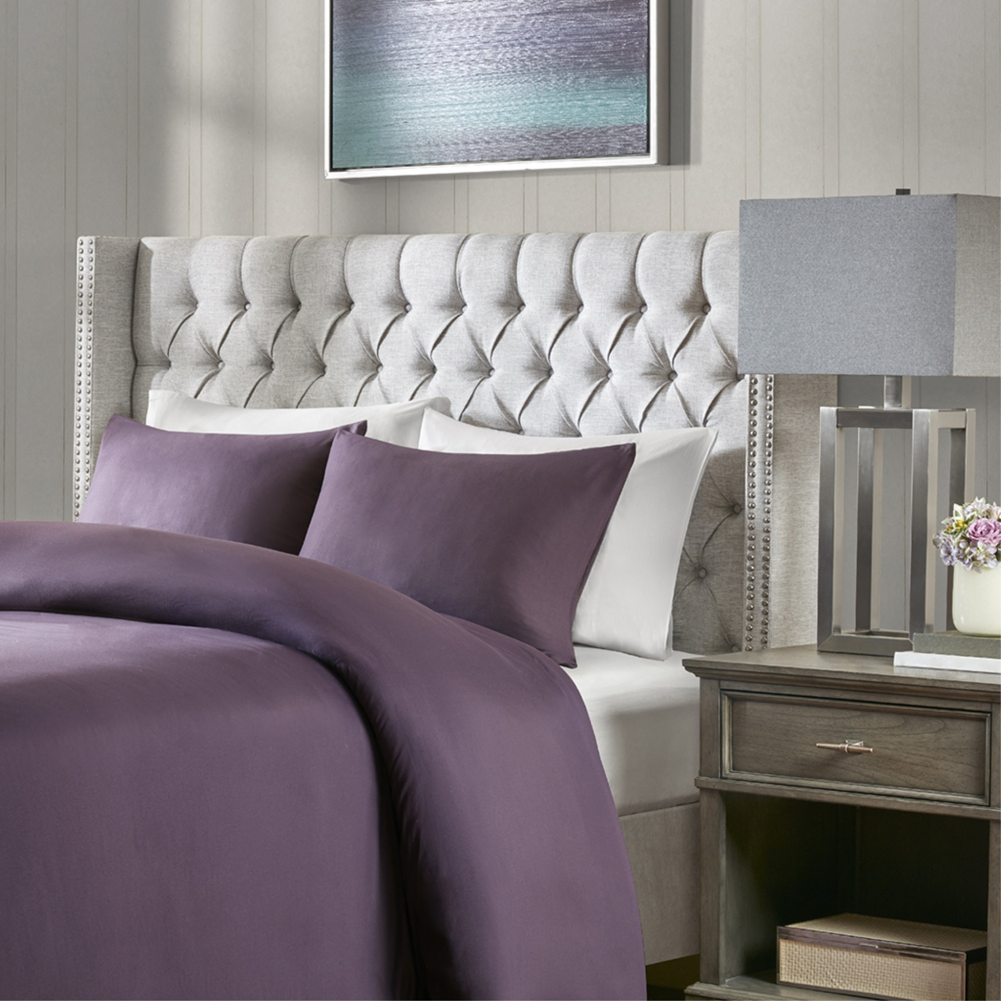 Amelia King Upholstery Headboard