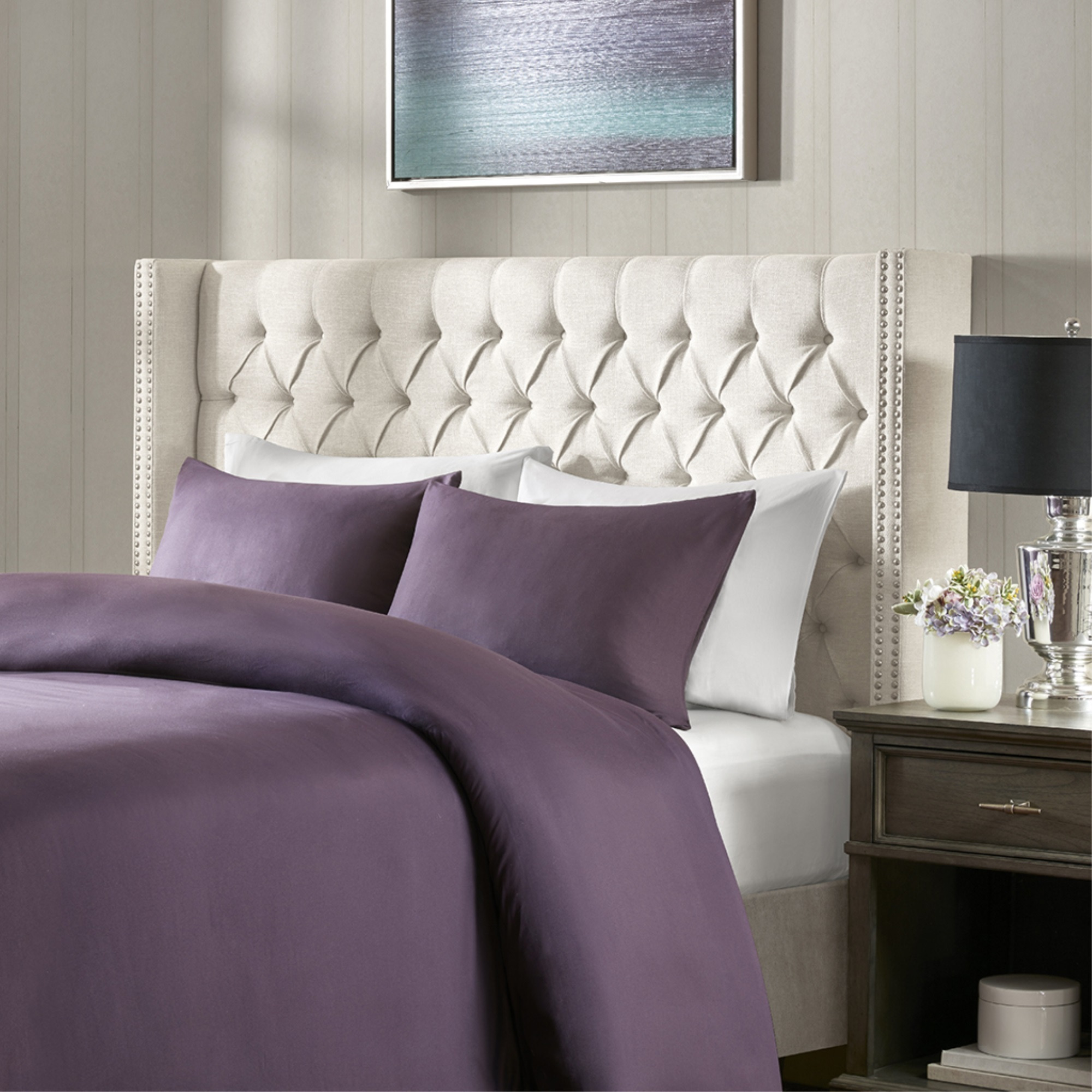 Amelia Queen Upholstery Headboard