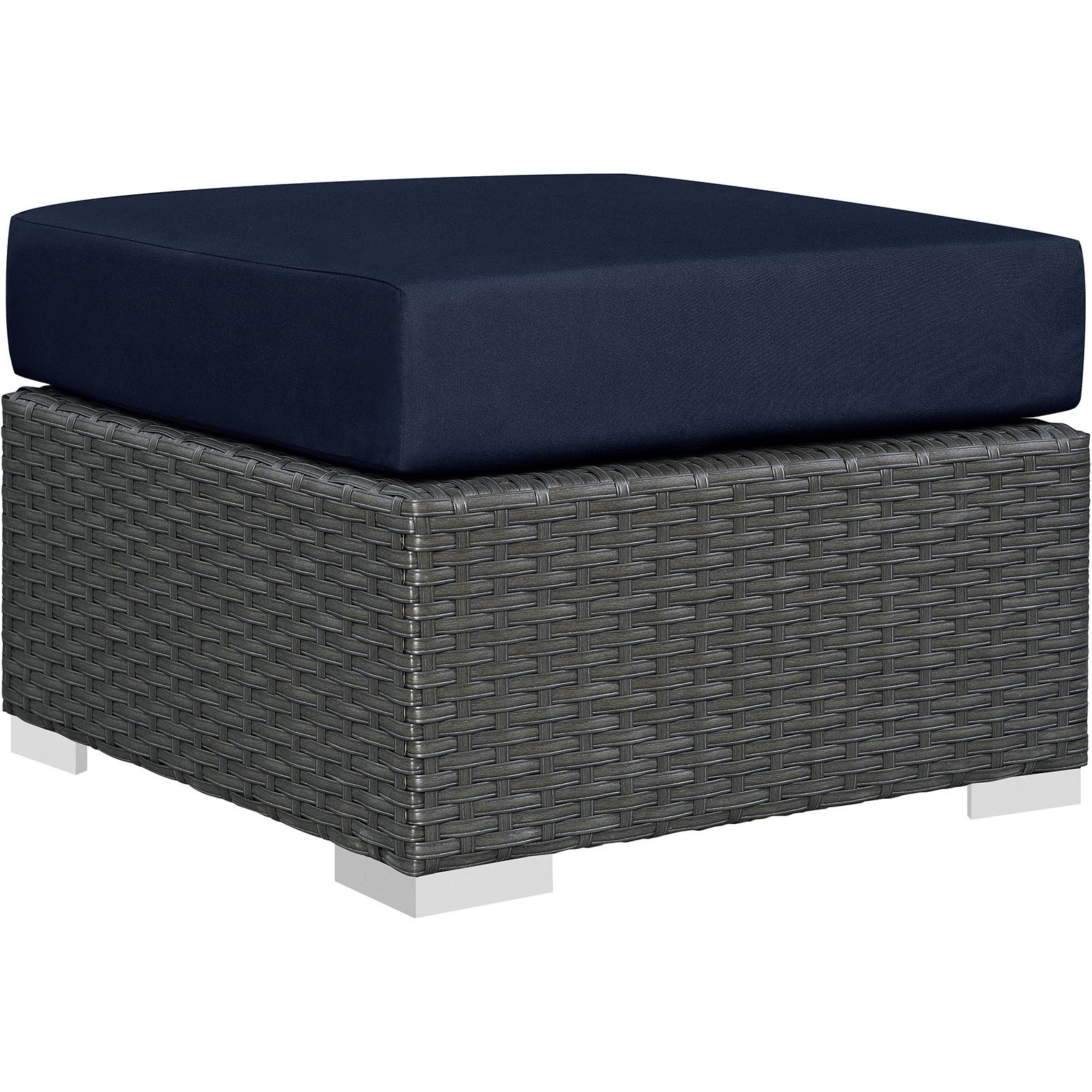 Sojourn 3 Piece Outdoor Patio Sunbrella Sectional Set