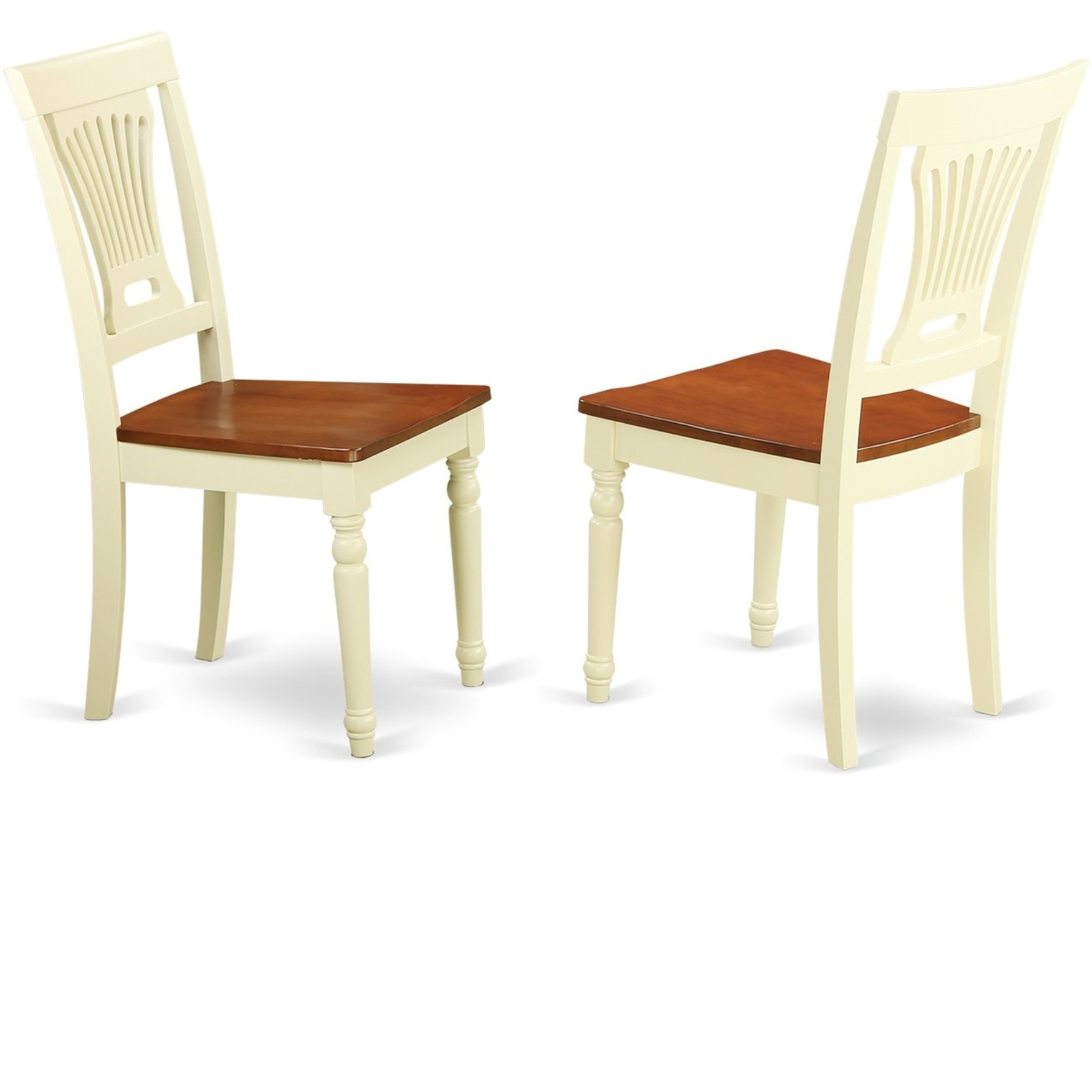 5  Pc  Set  With  A  Round  Small  Table  And  4  Leather  Kitchen  Chairs  In  Buttermilk  And  Cherry  .