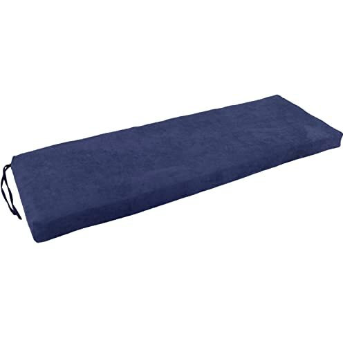 48-Inch By 19-Inch Solid Microsuede Bench Cushion 948X19-Ms-In