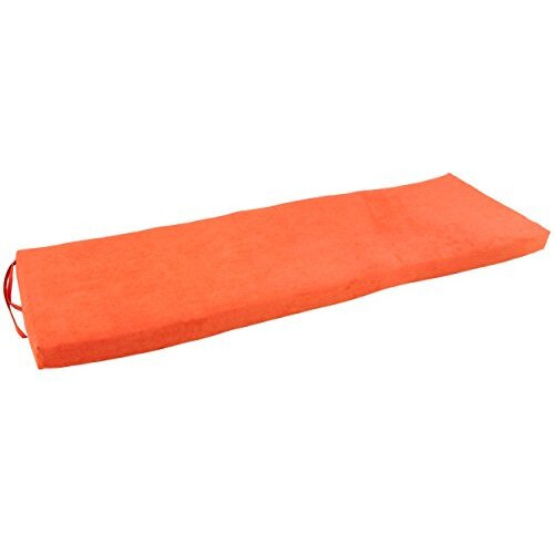 63-Inch By 19-Inch Solid Microsuede Bench Cushion  963X19-Ms-Td