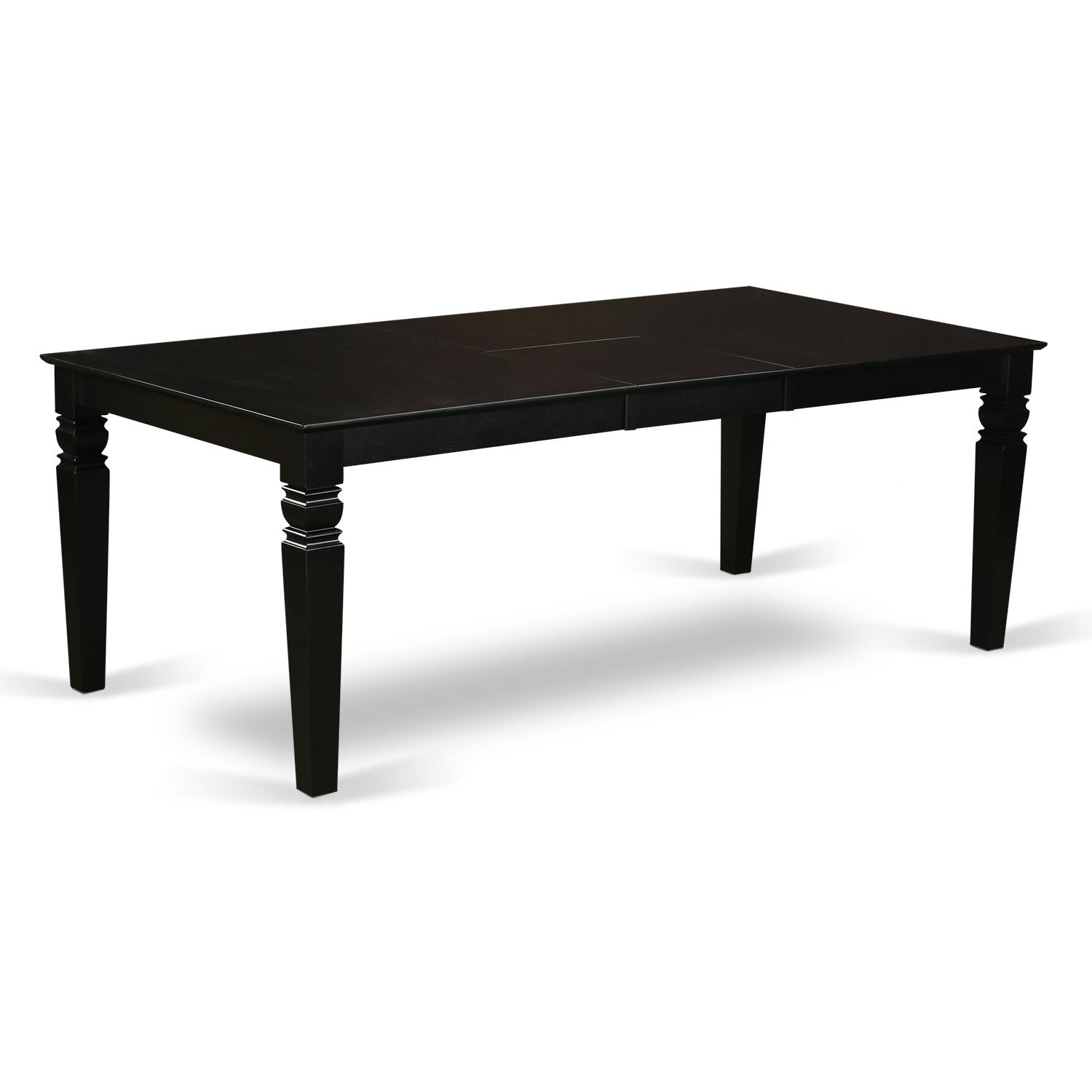 9  Pc  Dinette  Set  With  A  Dining  Table  And  8  Leather  Dining  Chairs  In  Black