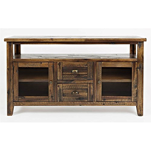 Artisan's Craft 54'' Farmhouse Distressed Acacia Console Tv Stand
