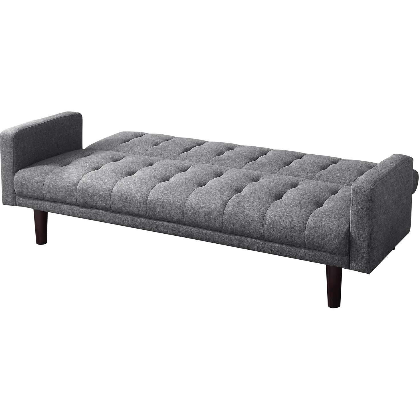 Sommer Tufted Sofa Bed Grey