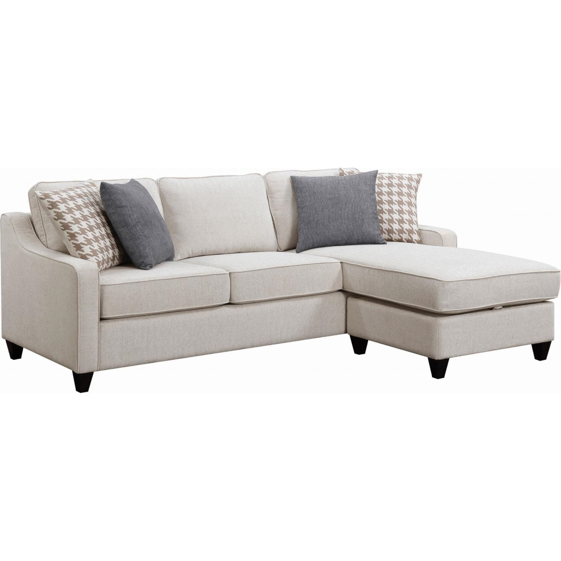 Mcloughlin Upholstered Sectional Platinum