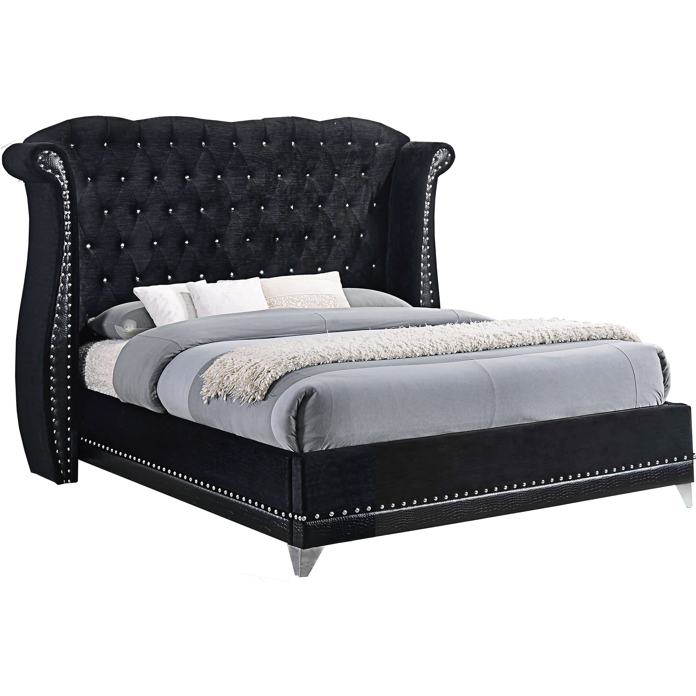 Coaster Furniture Platform Bed Black 300643Q