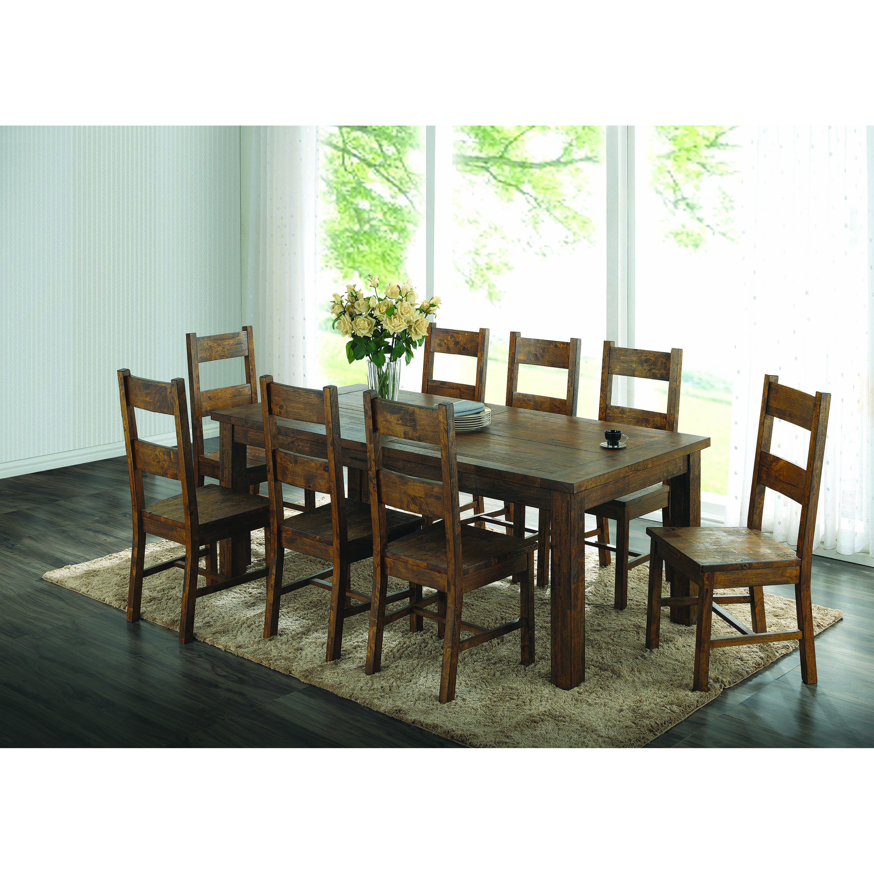 Coleman Rustic Golden Brown Dining Chair