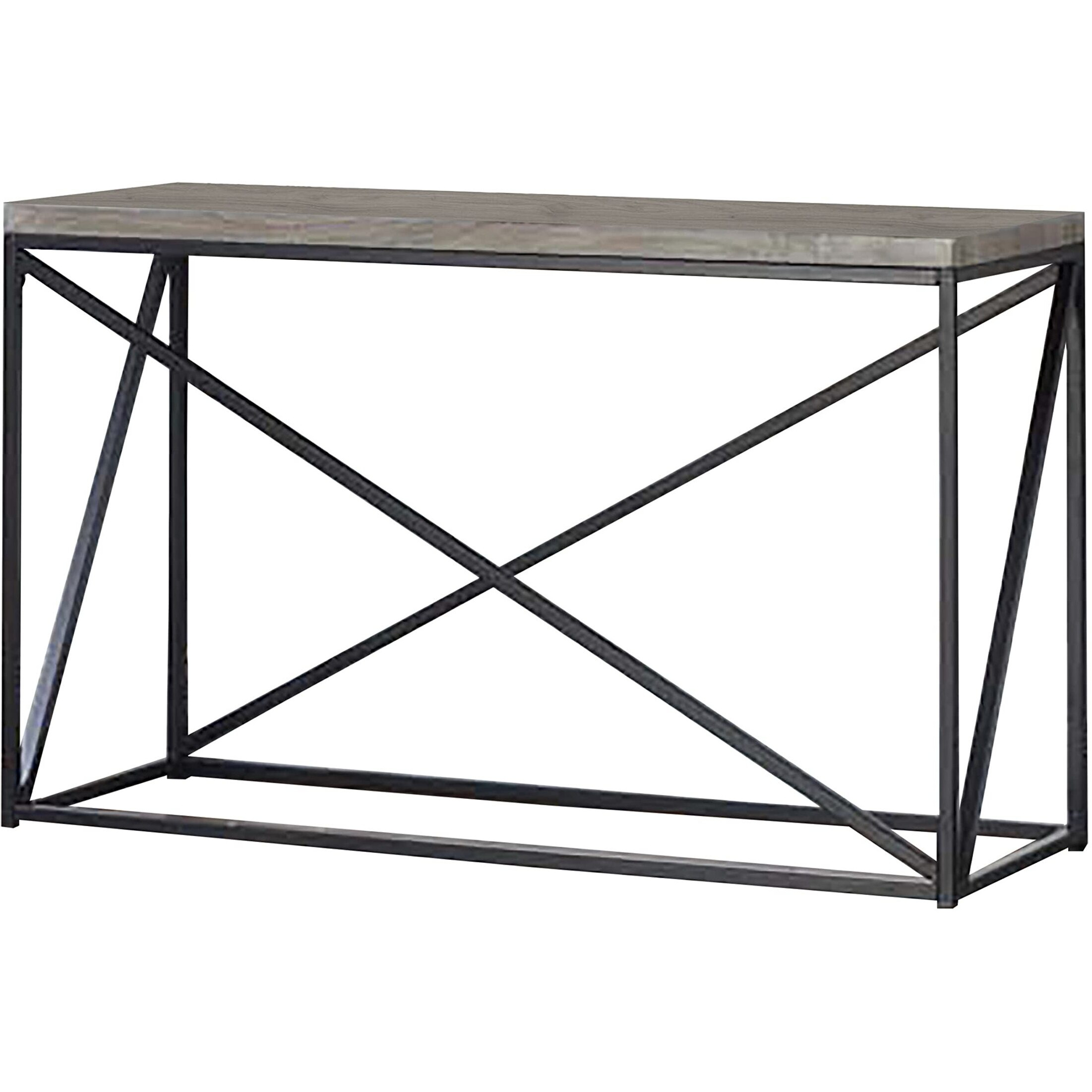 Industrial Sonoma Grey Sofa Table