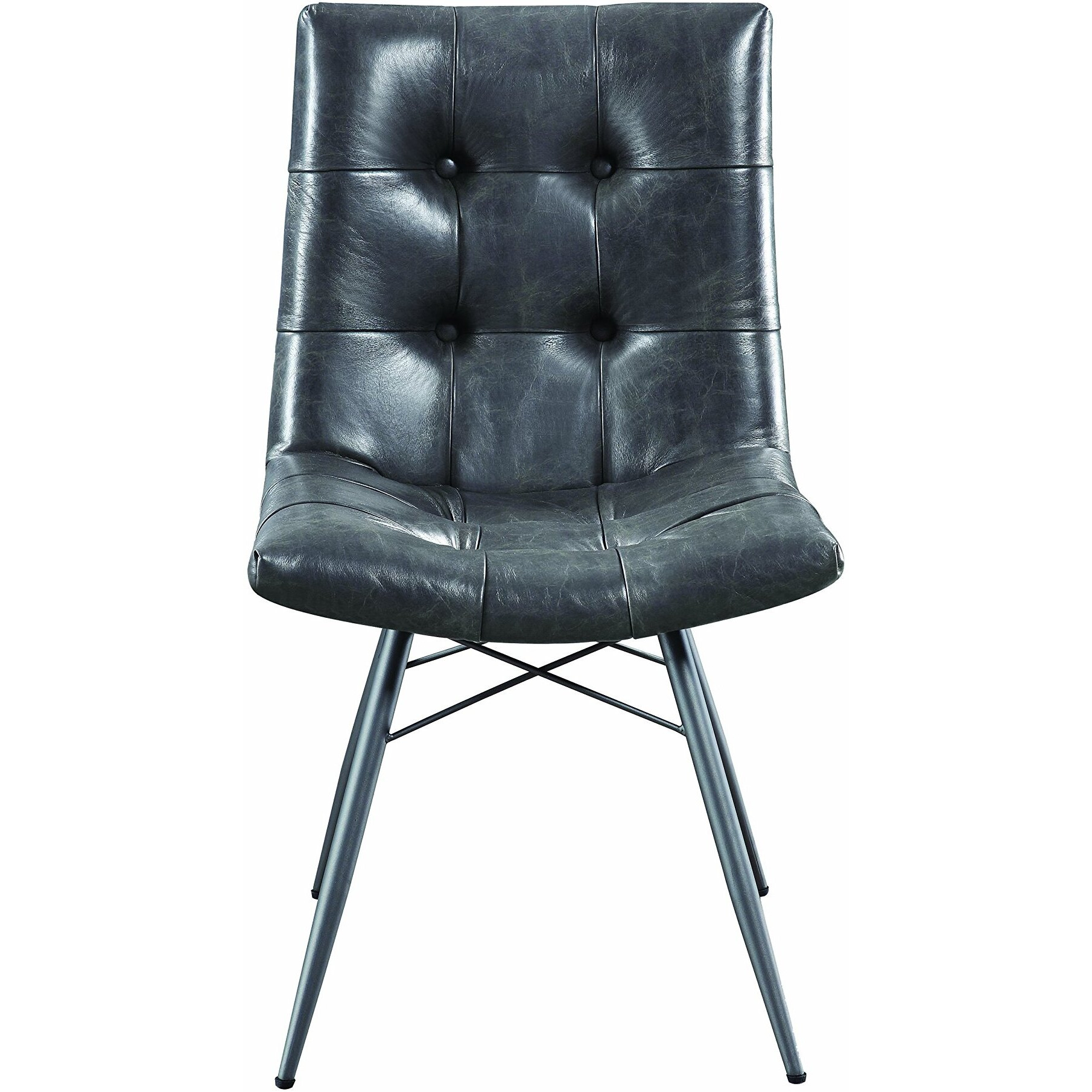 Aiken Tufted Dining Chairs Charcoal (Set Of 4)