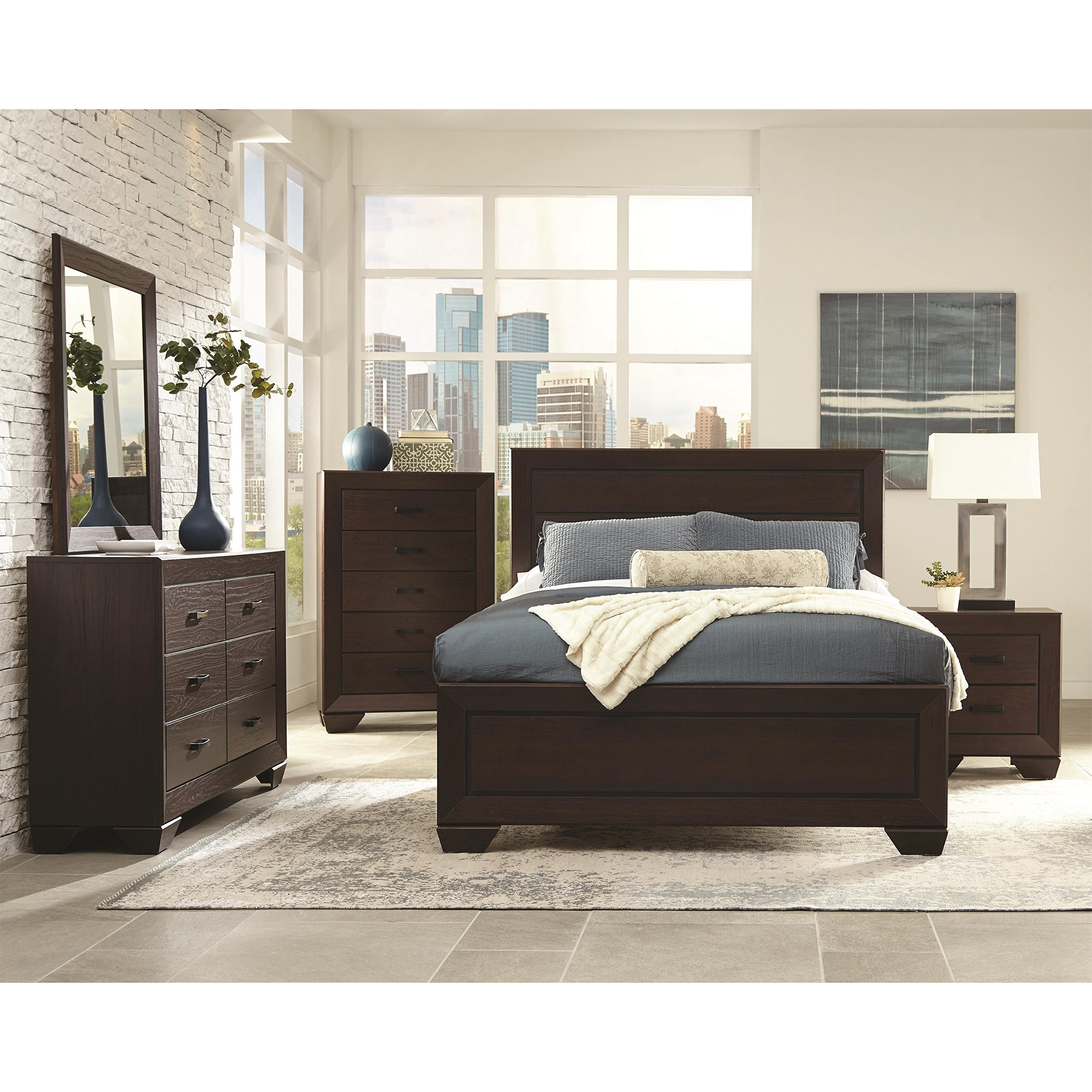 Queen Bed 4 Pc Set