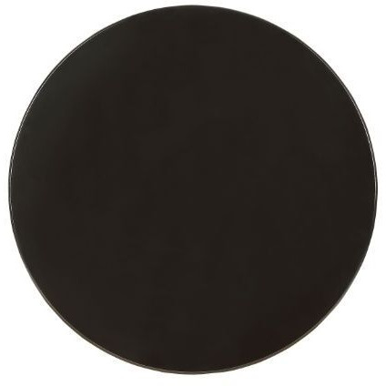 Black Solid Wooden Stylish Accent Side Table