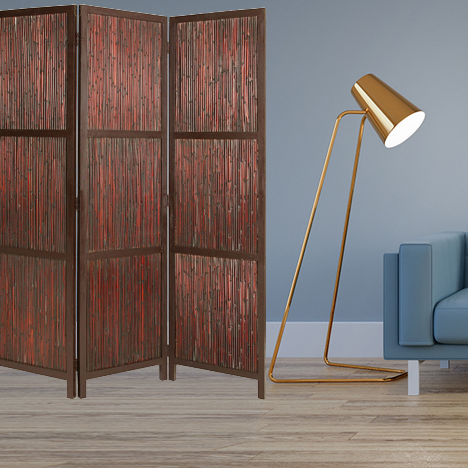 1"" X 60"" X 72"" Cherry Wood  Screen