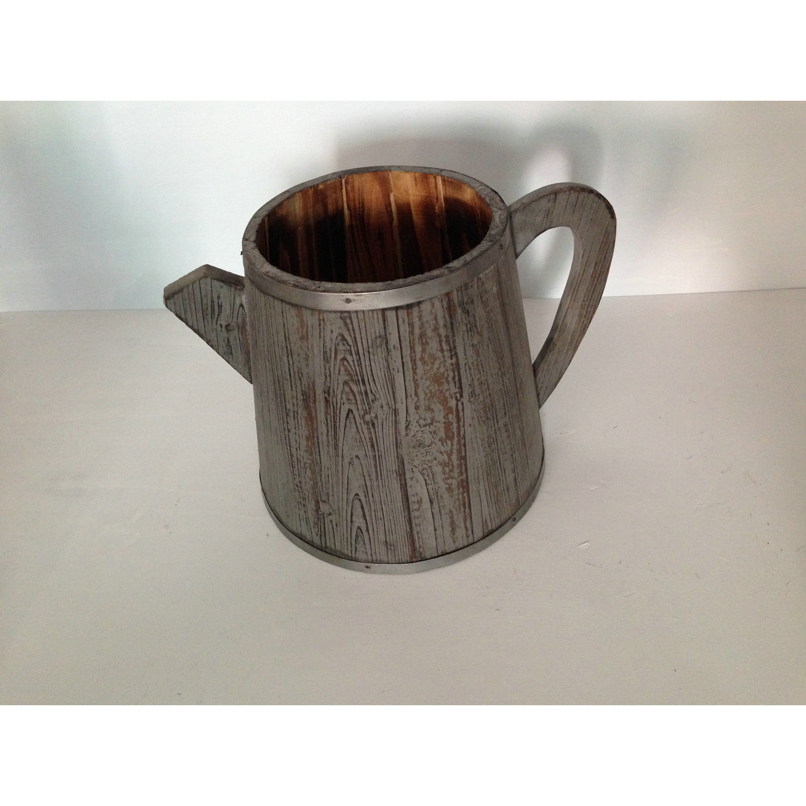 1 X 12 X 7 Brown Wood  Garden Pot