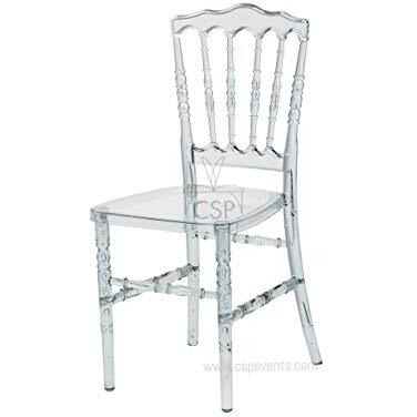 Commerical Seating Products Napoleon Clear Chairs