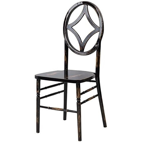 Commerical Seating Products Diamond Lime-Black Wash Wood Chair