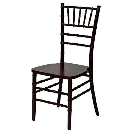 Commerical Seating Products European Red Mahogany Wood Dining Chairs