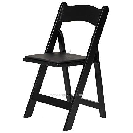 Commerical Seating Products American Padded Folding Chairs In Black