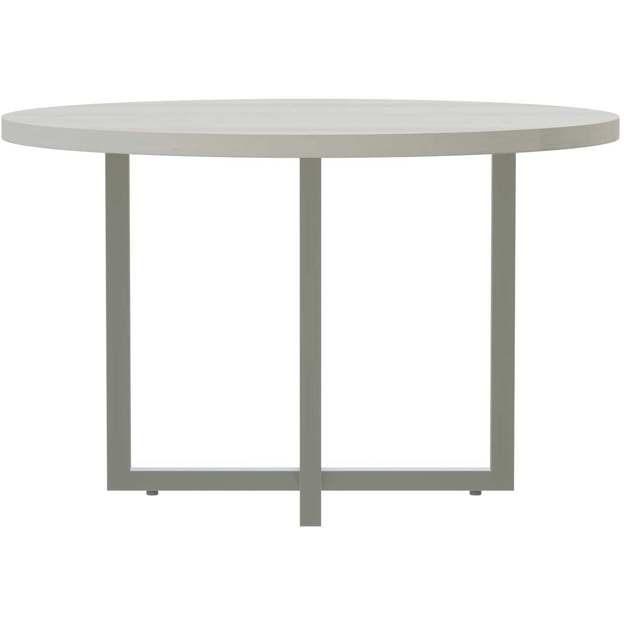 Mirella Conference Table  42 (Table & Base) White Ash