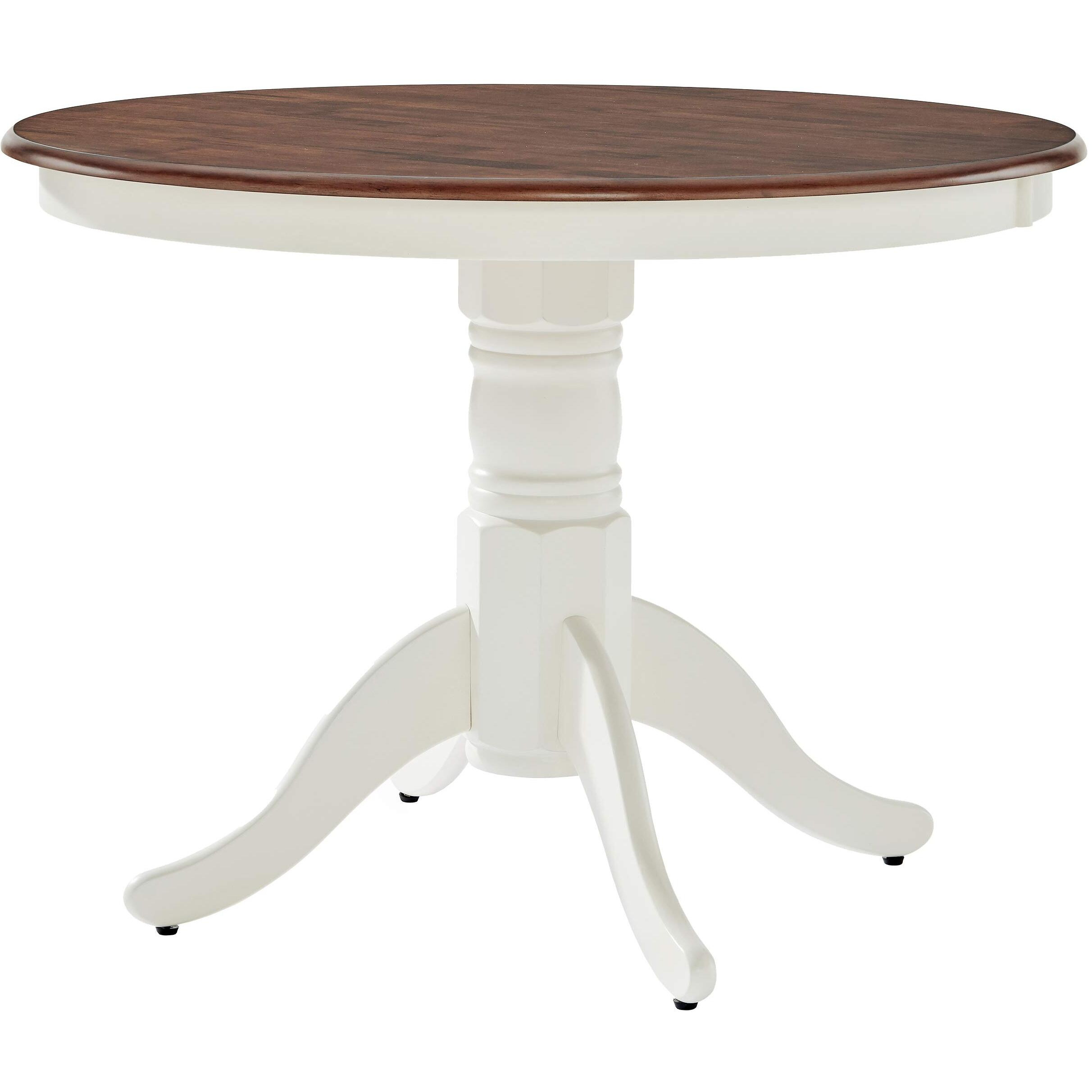 Crosley Furniture Shelby 5 Piece Round Dining Set  White