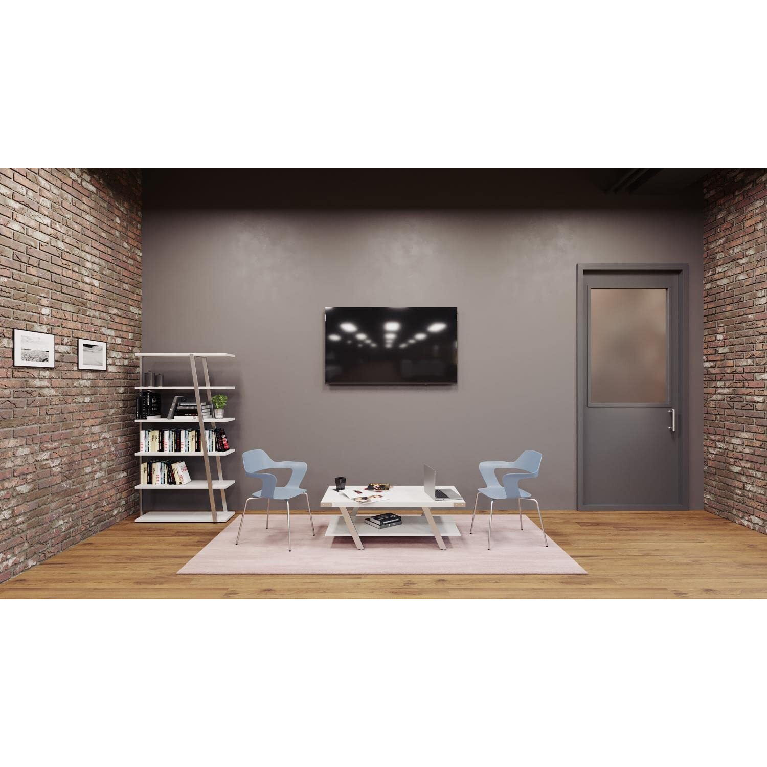Mirella Coffee Table - Whiteash