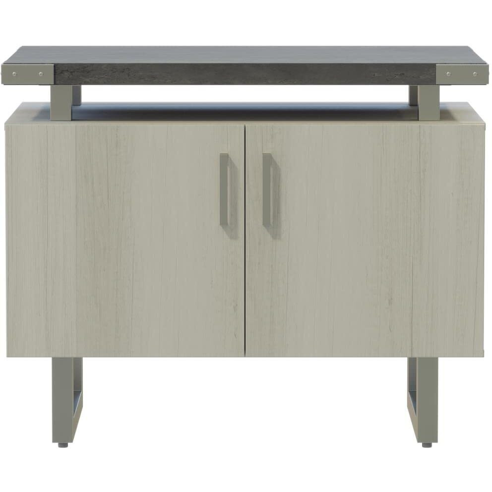 Mirella Storage Cabinet Stone Gray
