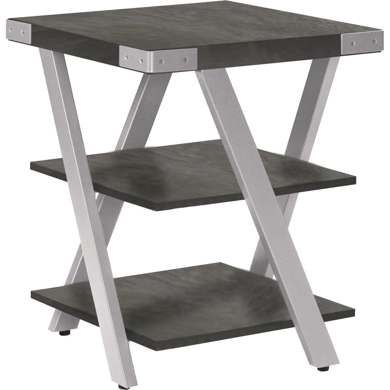 Mirella End Table - Stonegray