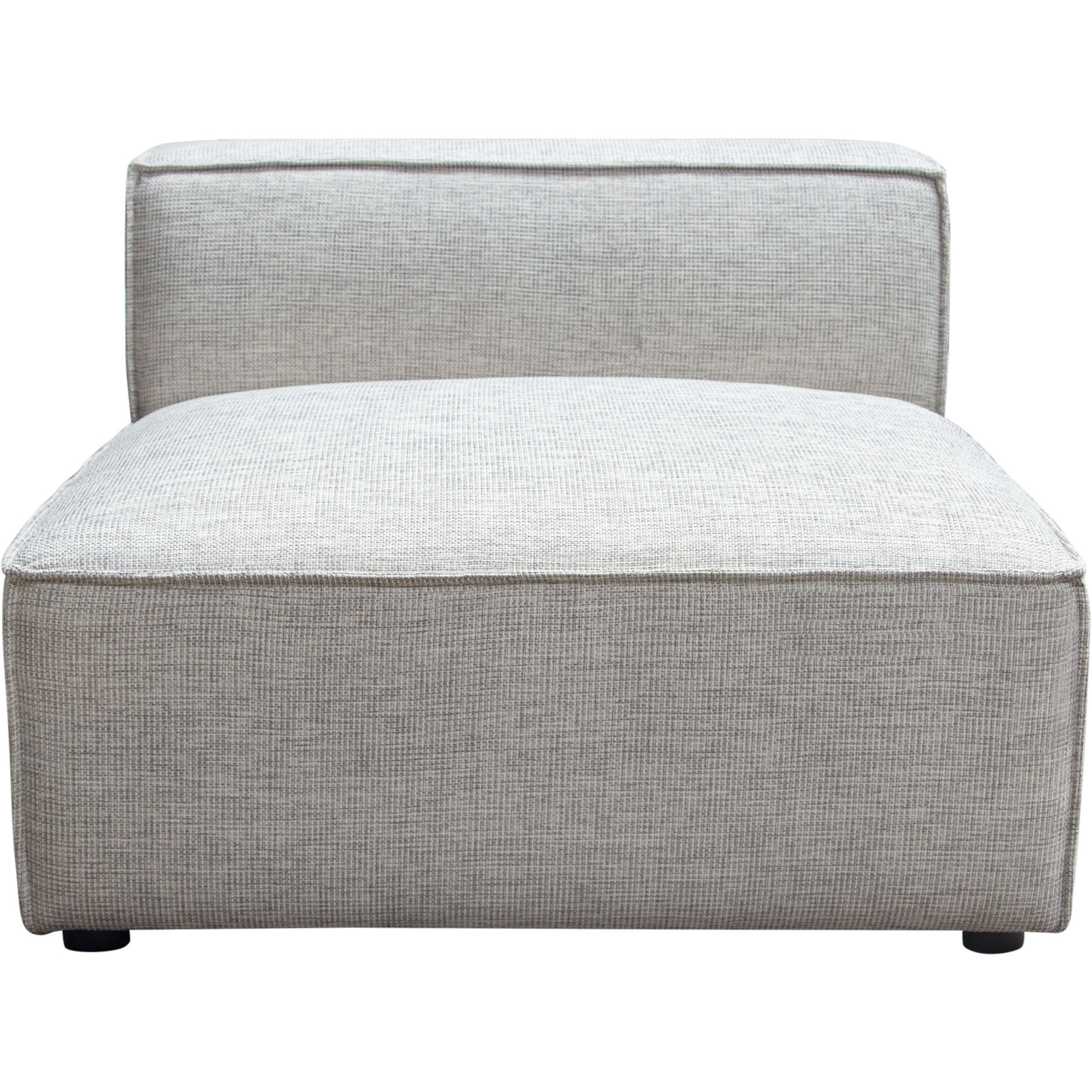 Vice Armless Chair In Barley Fabric By Diamond Sofa