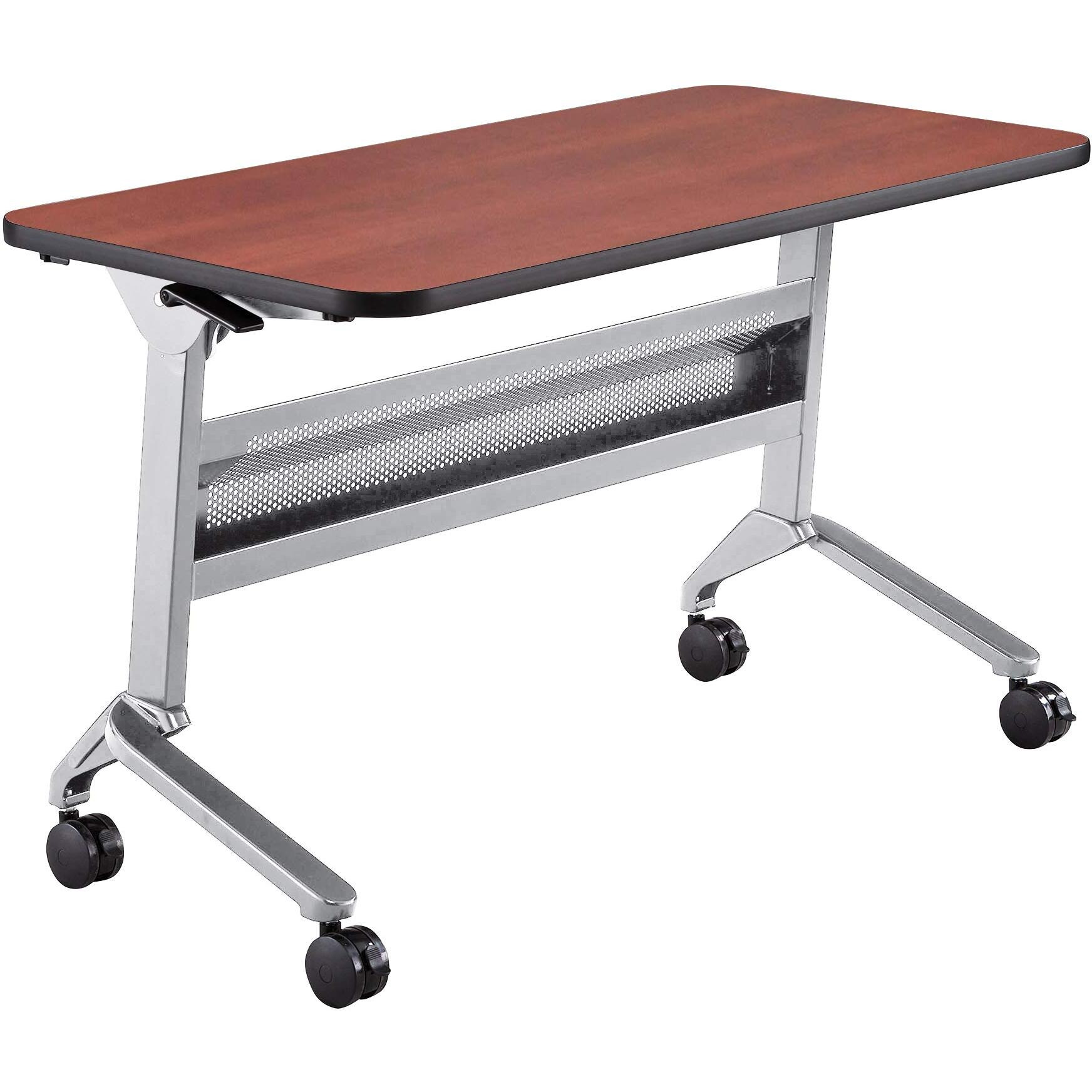 Safco Products Flip-N-Go Training Table  Biltmore Cherry