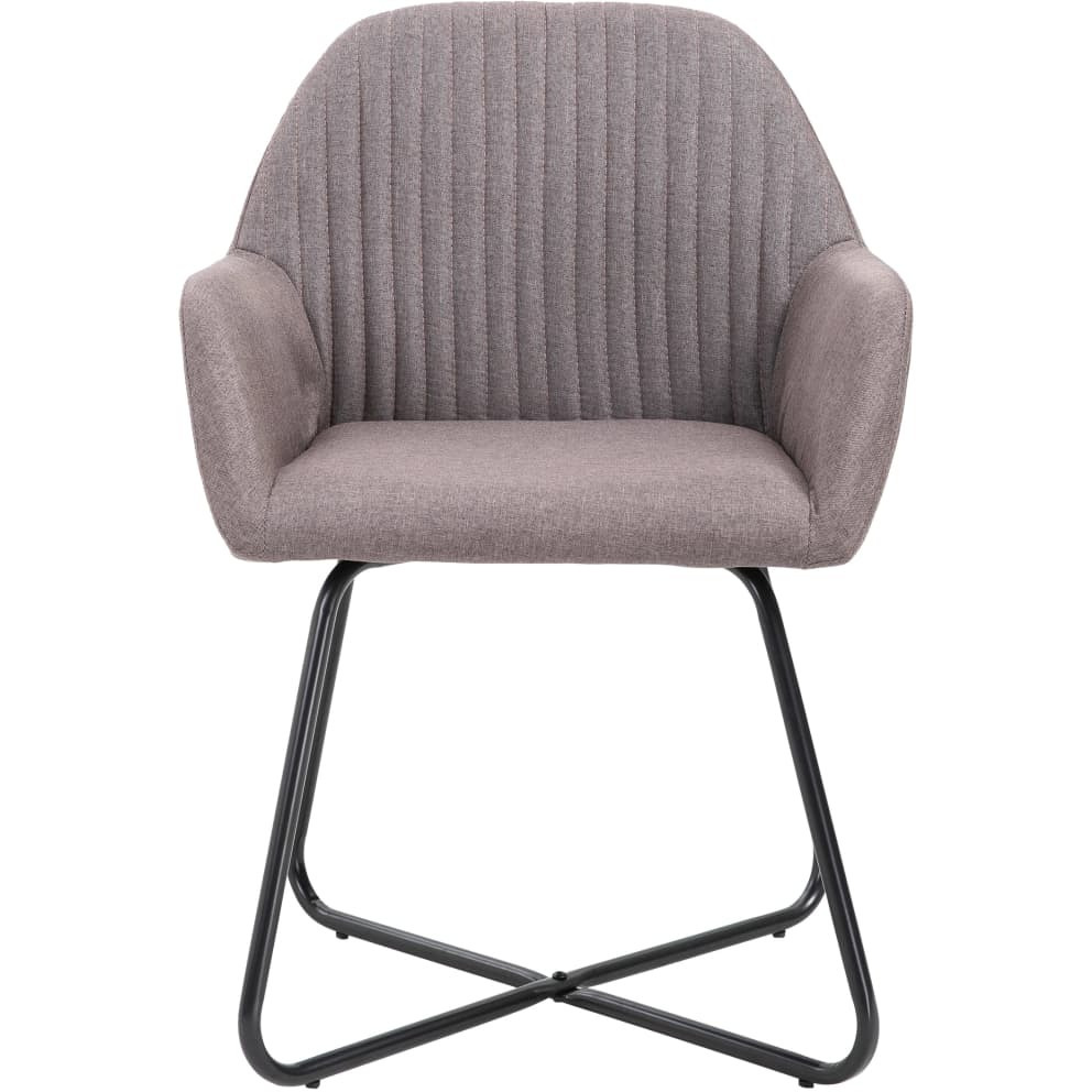 Vidaxl Dining Chairs 4 Pcs Taupe Fabric