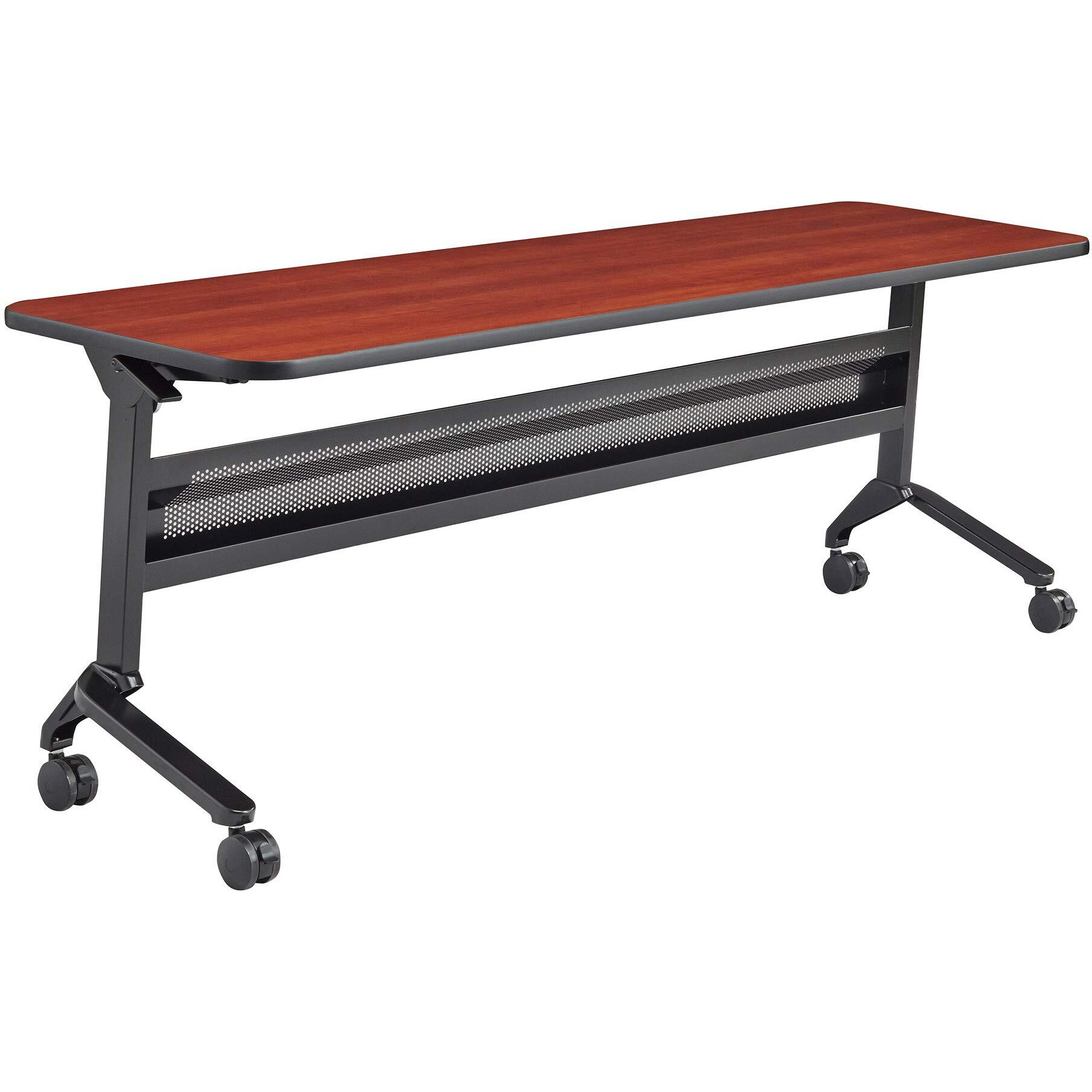 Safco Products Flip-N-Go Training Table  Biltmore Cherry