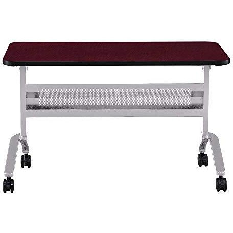 Safco Products Flip-N-Go Training Table  Regal Mahogany